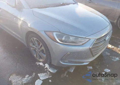 2017 Hyundai Elantra Limited z USA, uszkodzony, nr VIN 5NPD84LF1HH059686